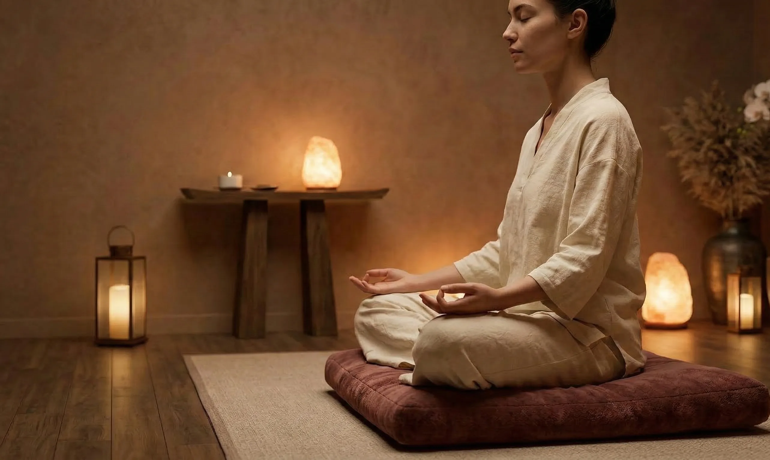 Tantra Massage Wirkung Köln – Frau in meditativer Entspannung nach der Massage